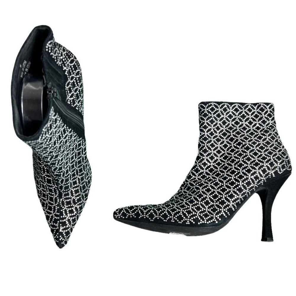 Jeffrey Campbell Jewel Studded Boots Size 9